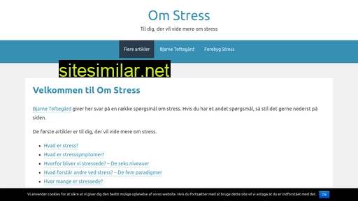 omstress.dk alternative sites