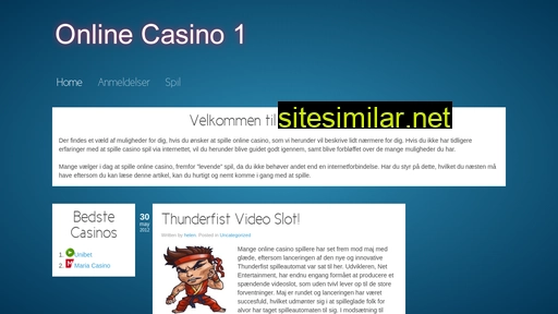 onlinecasino1.dk alternative sites