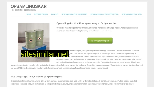 opsamlingskar.dk alternative sites