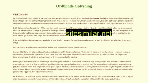 ordblind.dk alternative sites