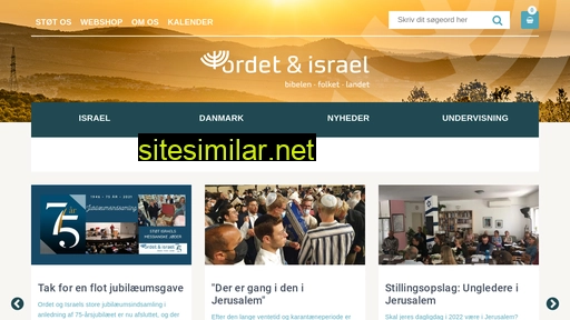 ordetogisrael.dk alternative sites