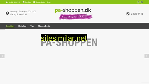 pa-shoppen.dk alternative sites
