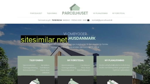 parcelhuset.dk alternative sites
