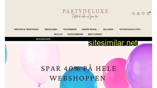 partydeluxe.dk alternative sites
