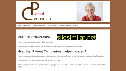 patientcompanion.dk alternative sites