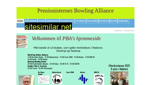 pbabowling.dk alternative sites