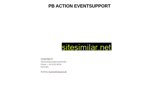 pbactioneventsupport.dk alternative sites