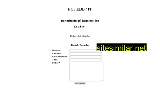 pcudstyr.dk alternative sites