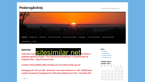 pedersgaard.dk alternative sites