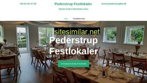 pederstrup-festlokaler.dk alternative sites