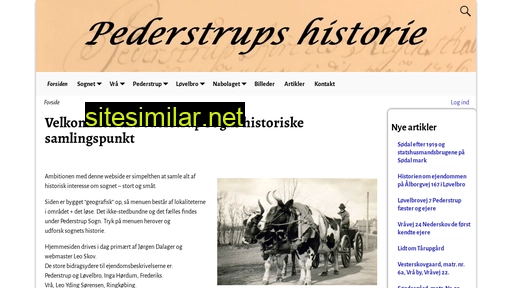pederstruphistorie.dk alternative sites