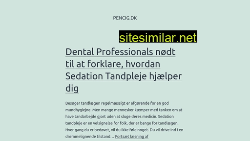 pencig.dk alternative sites