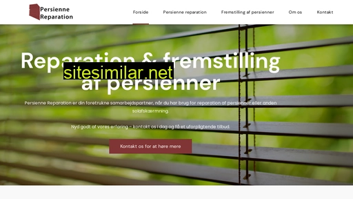 persienne-reparation.dk alternative sites
