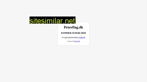 peterflag.dk alternative sites