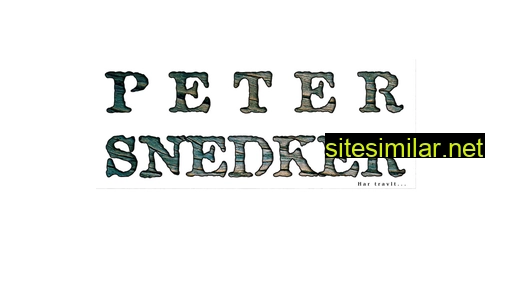 petersnedker.dk alternative sites