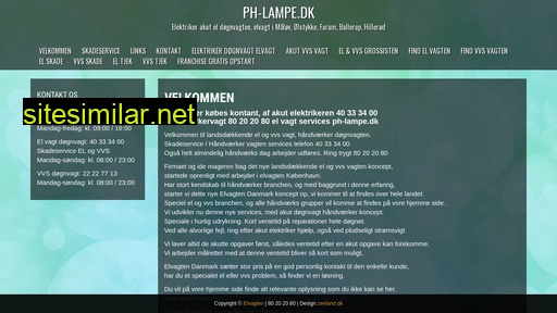 ph-lampe.dk alternative sites