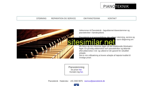 Pianoteknik similar sites