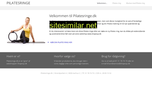 pilatesringe.dk alternative sites