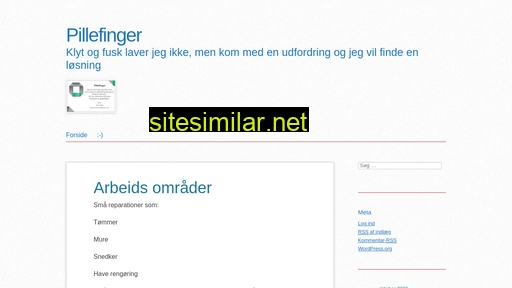 pillefinger.dk alternative sites