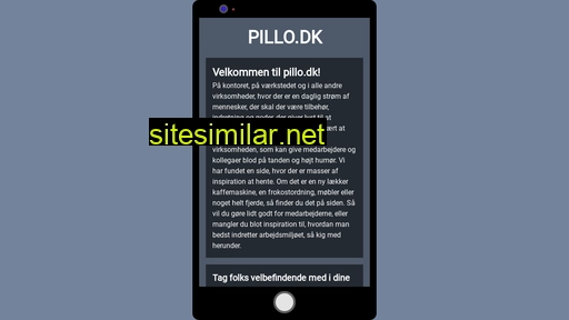 pillo.dk alternative sites