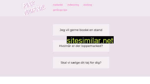 pinkjournal.dk alternative sites