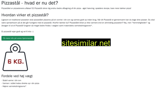 pizzastaal.dk alternative sites