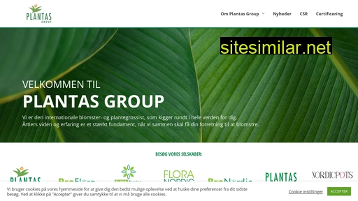 plantasgroup.dk alternative sites