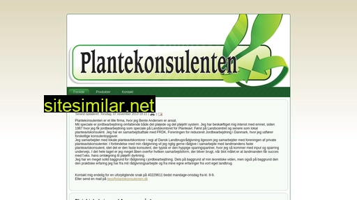 plantekonsulenten.dk alternative sites