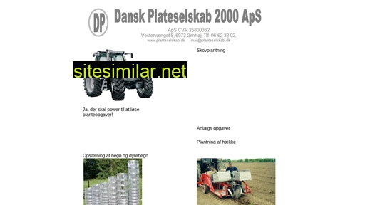 planteselskab.dk alternative sites