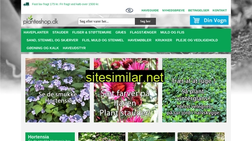 planteshop.dk alternative sites