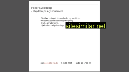 pl-lyd.dk alternative sites