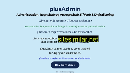plusadmin.dk alternative sites