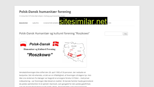 Polsk-dansk-human similar sites