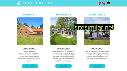 poolferie.dk alternative sites