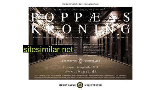 poppea.dk alternative sites