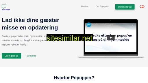 popupper.dk alternative sites