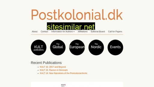 postkolonial.dk alternative sites