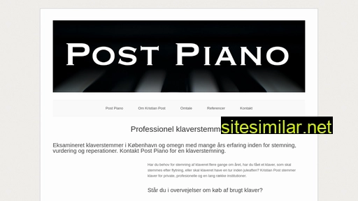 postpiano.dk alternative sites