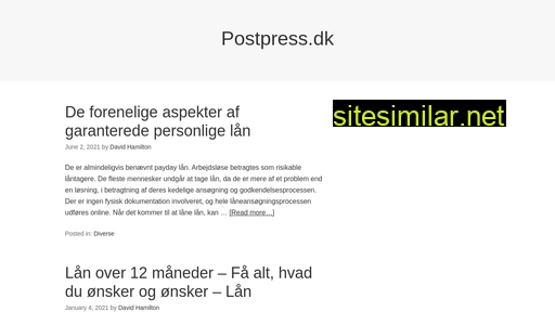 postpress.dk alternative sites