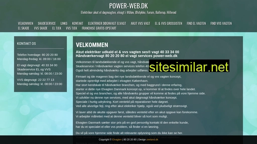 power-web.dk alternative sites
