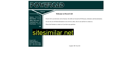powercad.dk alternative sites