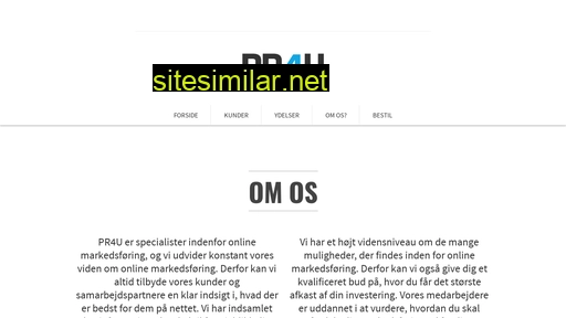 pr4u.dk alternative sites