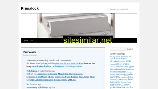 primalock.dk alternative sites