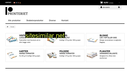 printeriet.dk alternative sites