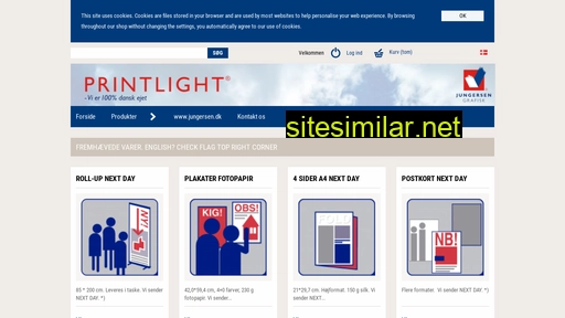 printlight.dk alternative sites