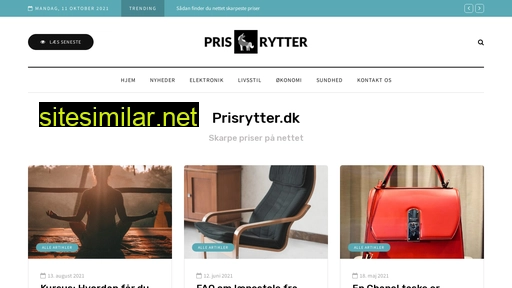 prisrytter.dk alternative sites