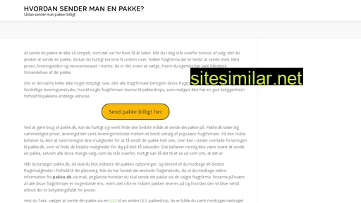 privatpakke.dk alternative sites