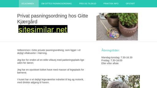 privatpasningsordninghosgitte.dk alternative sites
