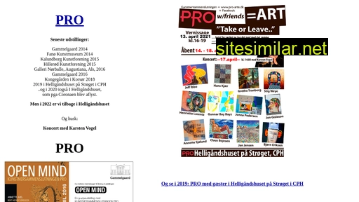 pro-arte.dk alternative sites