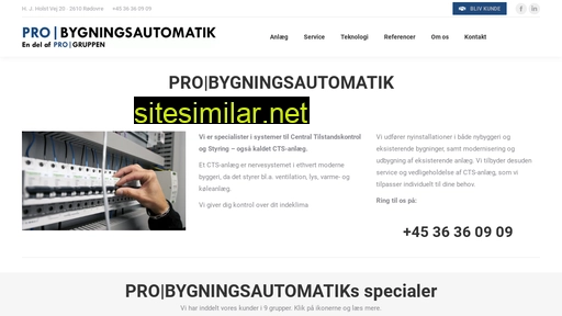 probygningsautomatik.dk alternative sites